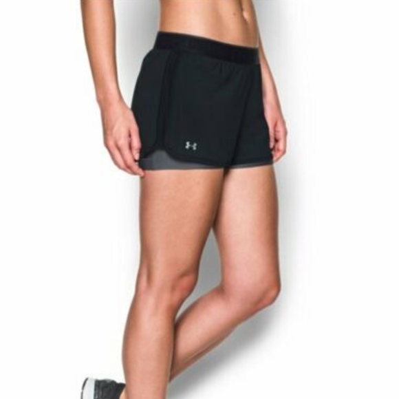 WOMEN'S UNDER ARMOUR HEATGEAR 2-IN-1 SHORTY - Picture 1 of 2